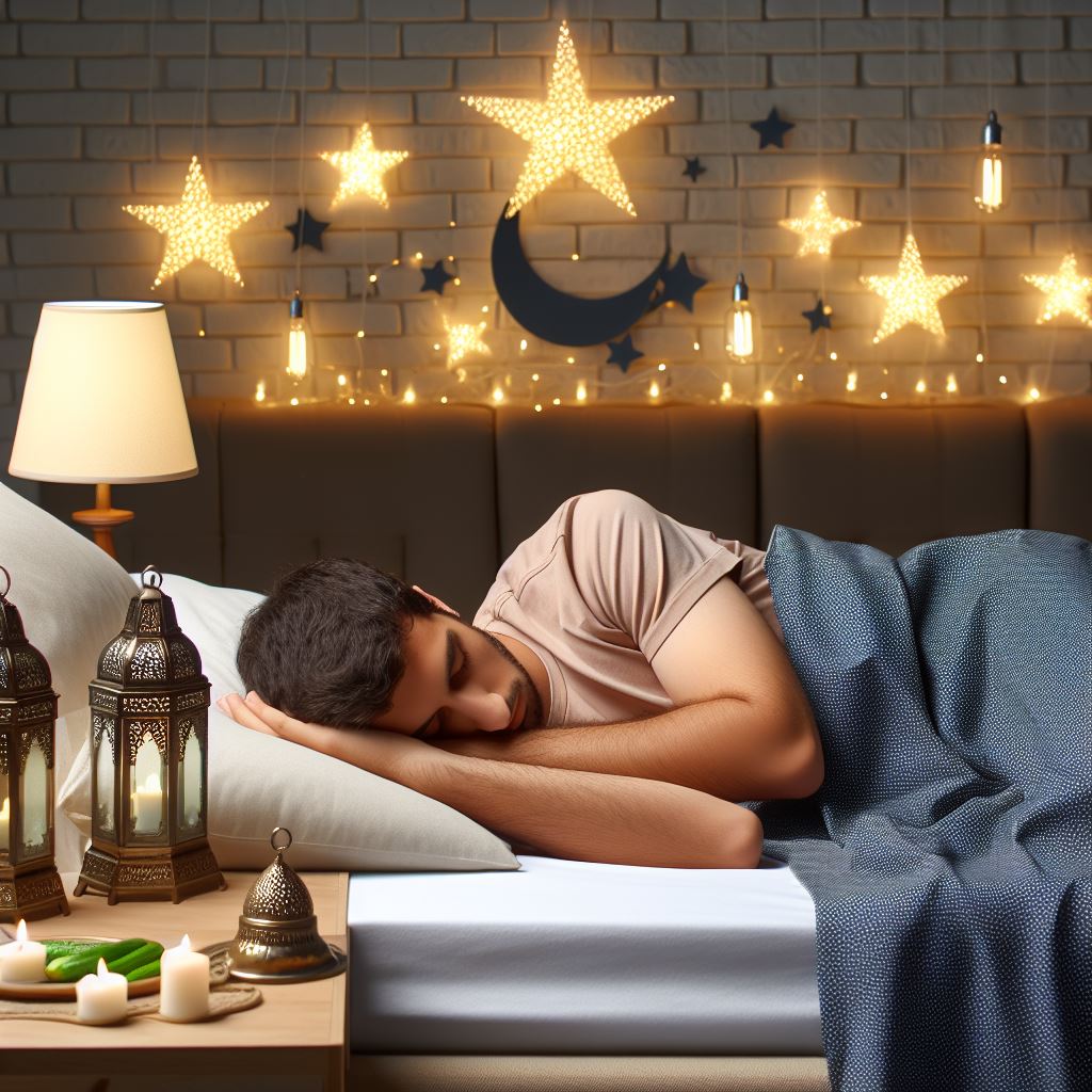 النوم بشكل صحي في شهر رمضان